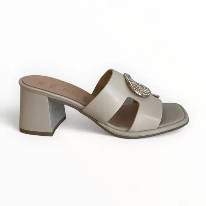 REPO Sandals- Taupe Sandal Avorio