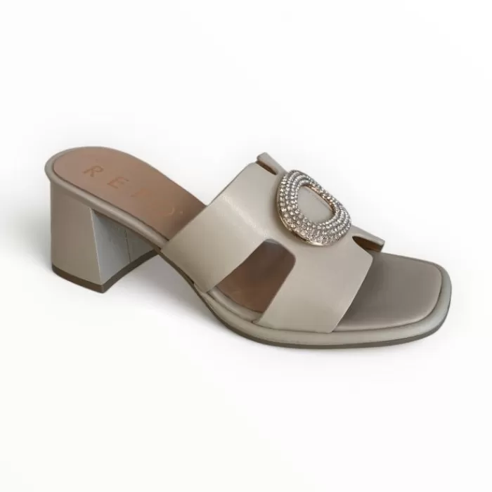 REPO Sandals- Taupe Sandal Avorio