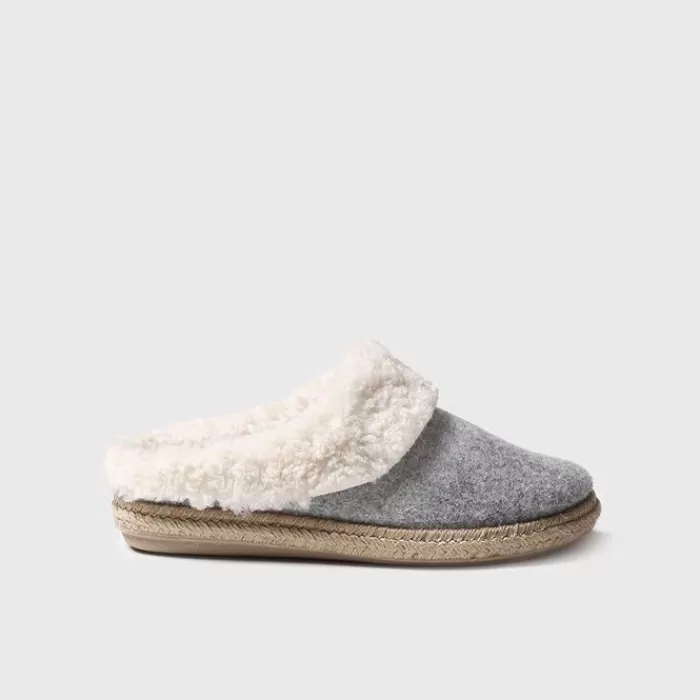 Toni Pons Slippers- Deli-Bf Grey Slippers