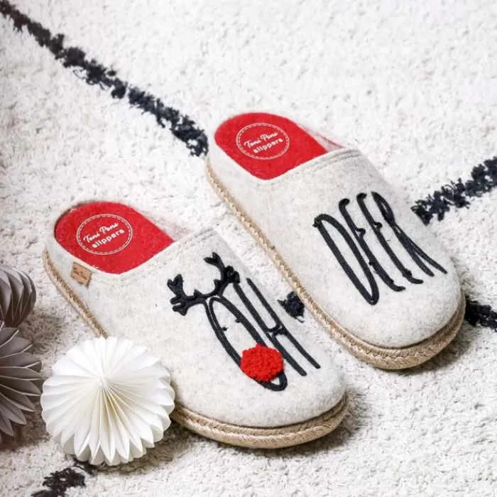 Toni Pons Slippers- Miri-Nd Deer Slippers