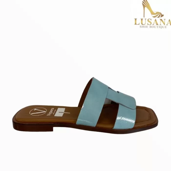 VIGUERA Flats- Turquoise Slider