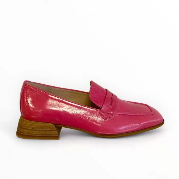 Wonders Flats- Menorca Loafer Pink