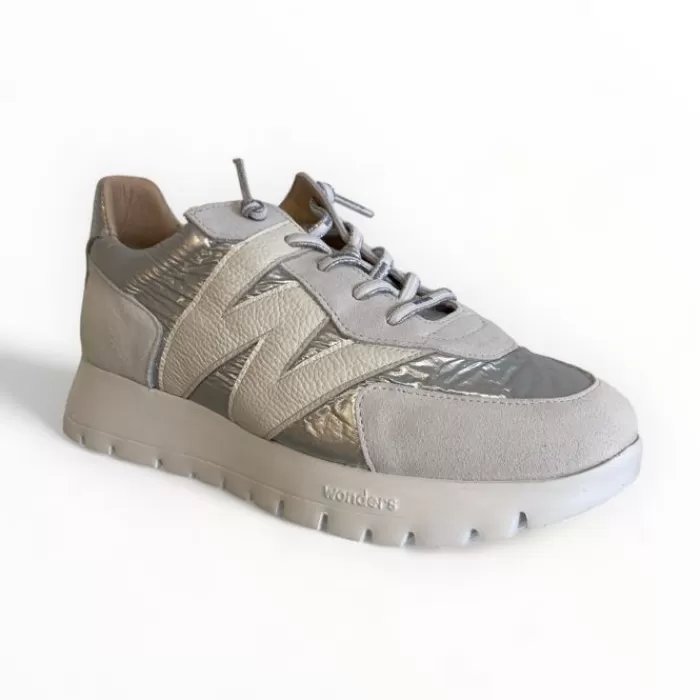 Wonders Trainers- Oslo /Grey Trainer Silver